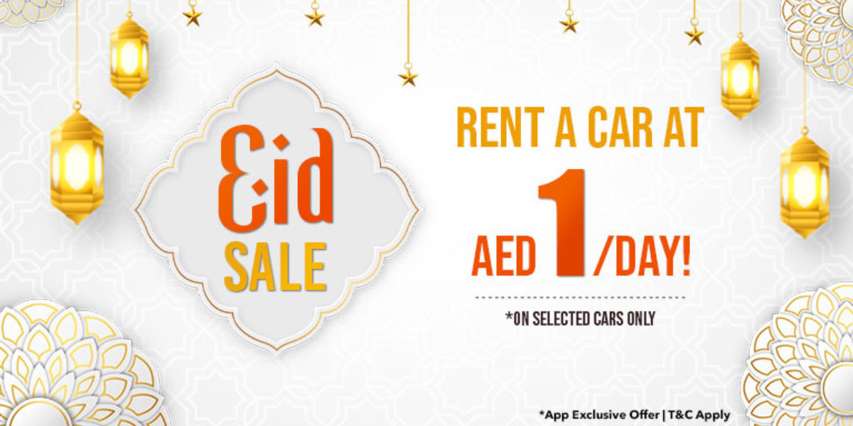 First Time Ever in UAE! Rent a Car for Just AED 1/Day - Eid Exclusive from SelfDrive
