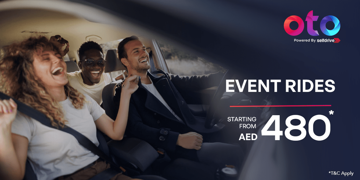 JLO, Zakir Khan & Events: Luxury Chauffeur Rides in Dubai & Abu Dhabi from Just AED 120 Per Person!